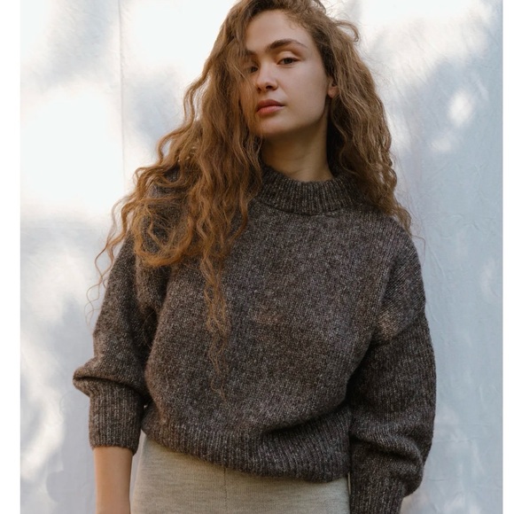 Jaggery London Sweaters - ISO Mini Rosina - Walnut